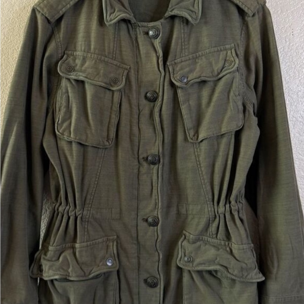 Women’s Free People Olive Green Military Jacket